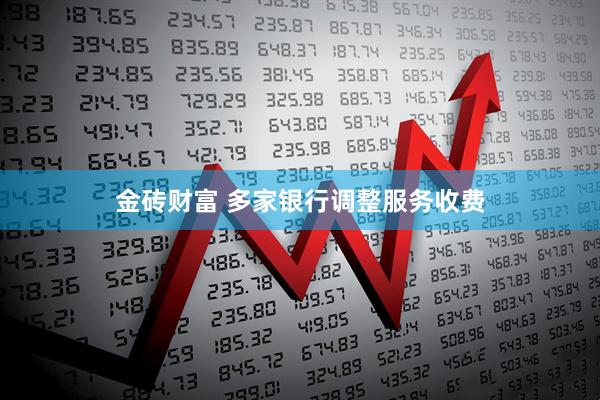 金砖财富 多家银行调整服务收费